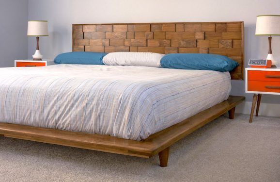 This DIY Platform Bed Frame is Beautiful and Modern - DIY Candy - This DIY Platform Bed Frame is Beautiful and Modern - DIY Candy -   diy Bed Frame mid century