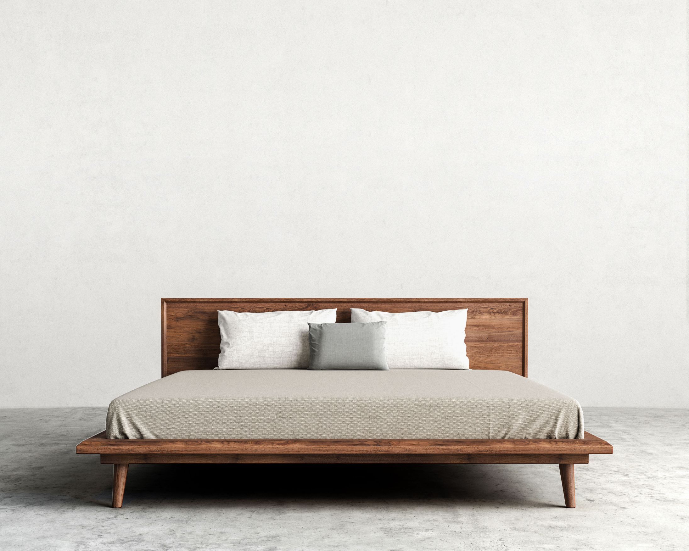 Asher Bed - Asher Bed -   19 diy Bed Frame mid century ideas