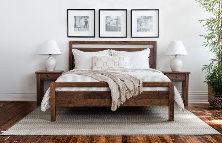 Denton Bed | Handmade Mid Century Modern Wood Bed Frame - Denton Bed | Handmade Mid Century Modern Wood Bed Frame -   19 diy Bed Frame mid century ideas