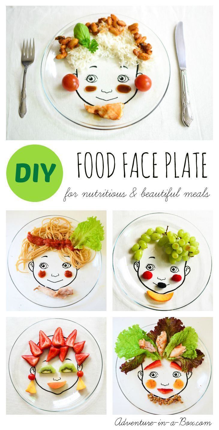 DIY Food Face Plate: for Nutritious & Beautiful Meals! - DIY Food Face Plate: for Nutritious & Beautiful Meals! -   19 diy Food for kids ideas