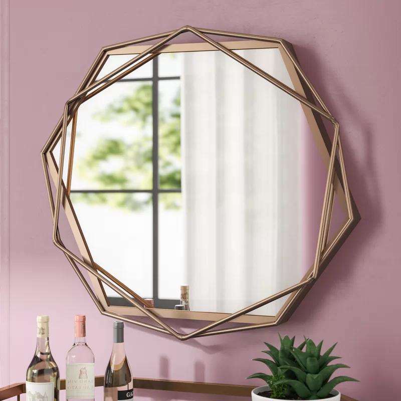 Dekalb Modern & Contemporary Accent Mirror - Dekalb Modern & Contemporary Accent Mirror -   19 diy Home Decor mirror ideas