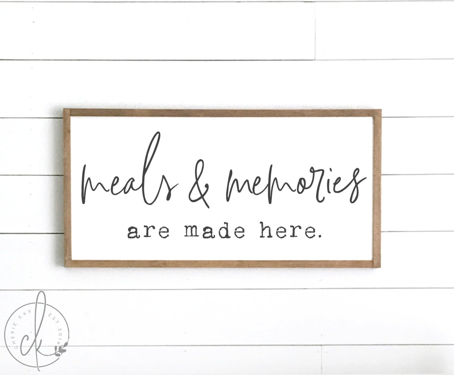 kitchen sign | meals & memories are made here | wood sign | kitchen wall decor | farmhouse sign | farmhouse kitchen decor - kitchen sign | meals & memories are made here | wood sign | kitchen wall decor | farmhouse sign | farmhouse kitchen decor -   19 diy House kitchen ideas