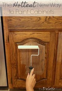 The Best Way to Paint Kitchen Cabinets (No Sanding!) - The Best Way to Paint Kitchen Cabinets (No Sanding!) -   19 diy House kitchen ideas