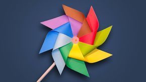 Paper Windmill - How to Make a Rainbow Color Paper (Pinwheel) for Kids DIY Tutorial - Paper Windmill - How to Make a Rainbow Color Paper (Pinwheel) for Kids DIY Tutorial -   19 diy Paper toy ideas