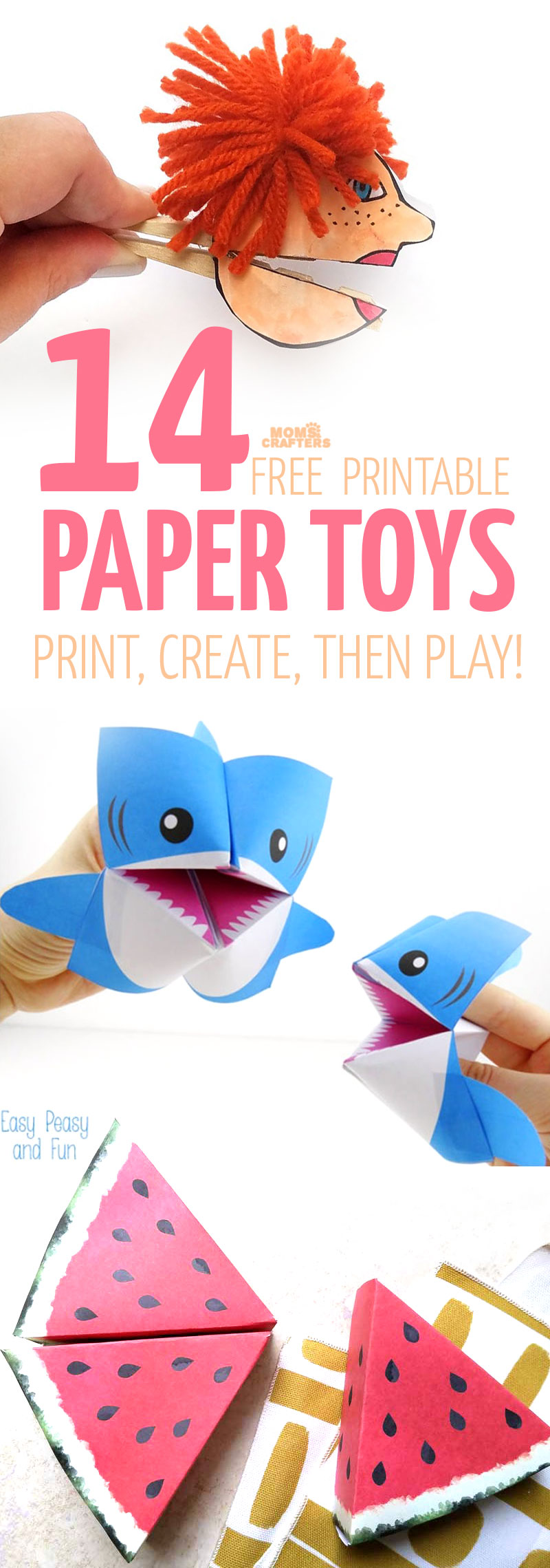 Paper Toy Templates - 14 Free Printables to Craft and Play! - Paper Toy Templates - 14 Free Printables to Craft and Play! -   19 diy Paper toy ideas