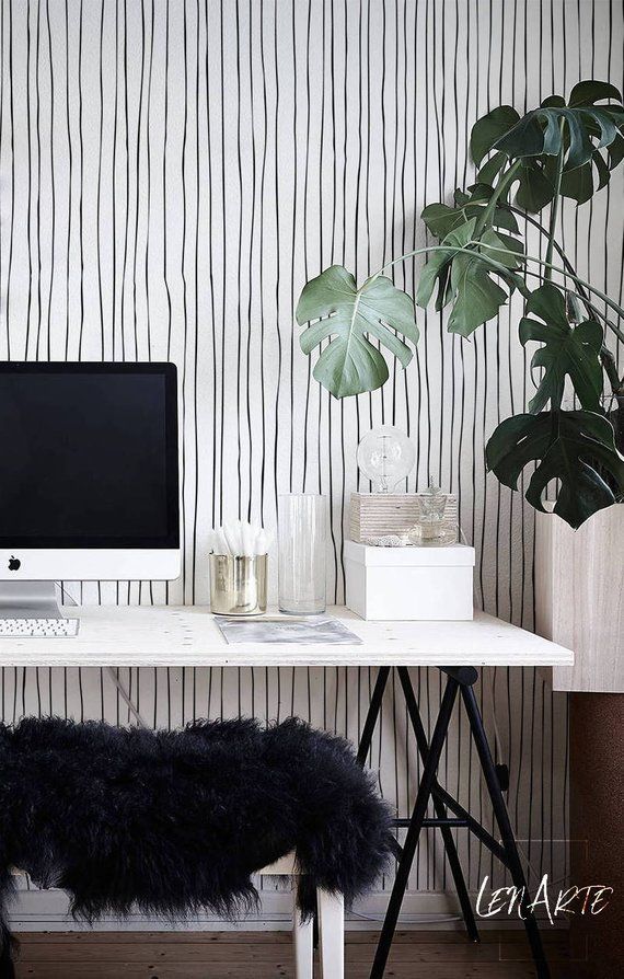 Blurred Lines Wallpaper - Black and White Pattern - Removable Wallpaper - Self Adhesive - Peel and Stick - Modern decal - Black Lines - 29 - Blurred Lines Wallpaper - Black and White Pattern - Removable Wallpaper - Self Adhesive - Peel and Stick - Modern decal - Black Lines - 29 -   5 fitness Wallpaper black ideas