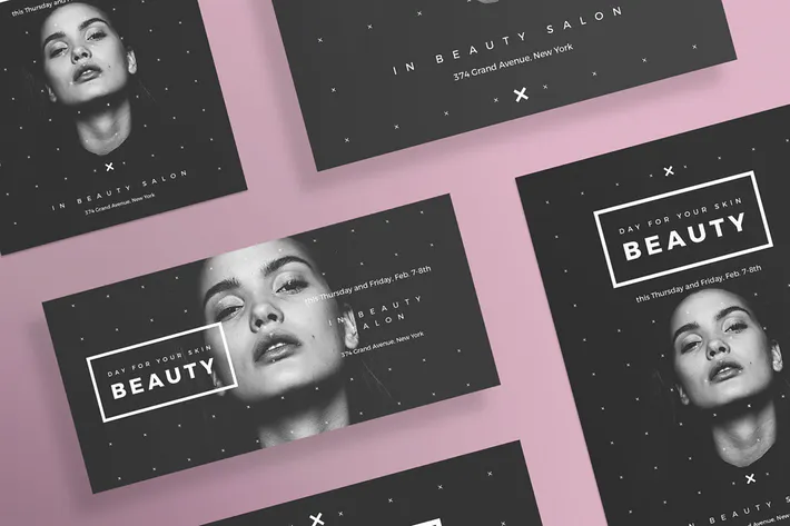 Beauty Salon Flyer and Poster Template by ambergraphics on Envato Elements - Beauty Salon Flyer and Poster Template by ambergraphics on Envato Elements -   9 beauty Products flyer ideas