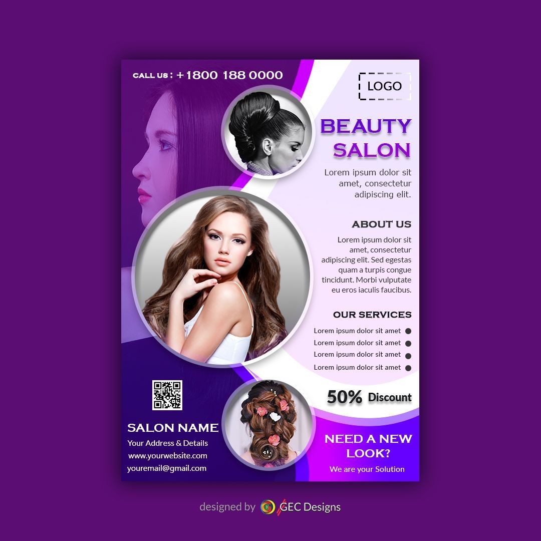 9 beauty Products flyer ideas