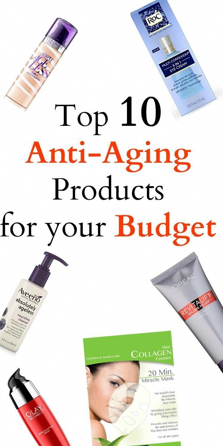 Top 10 Anti-Aging Products for your Budget - Top 10 Anti-Aging Products for your Budget -   9 beauty Products skin care ideas