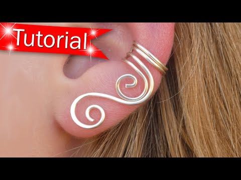 TUTORIAL Made EASY! - Make Cascade Swirl Ear Cuffs - DIY - TUTORIAL Made EASY! - Make Cascade Swirl Ear Cuffs - DIY -   10 diy Jewelry ear cuff ideas