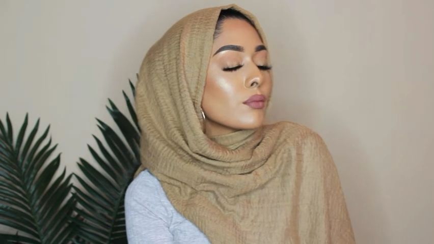 Crinkle Headwrap Scarf, Hijab Scarf, Plain Maxi Headscarf, Turban Scarf, Chemo Headwrap - Crinkle Headwrap Scarf, Hijab Scarf, Plain Maxi Headscarf, Turban Scarf, Chemo Headwrap -   style Guides hijab