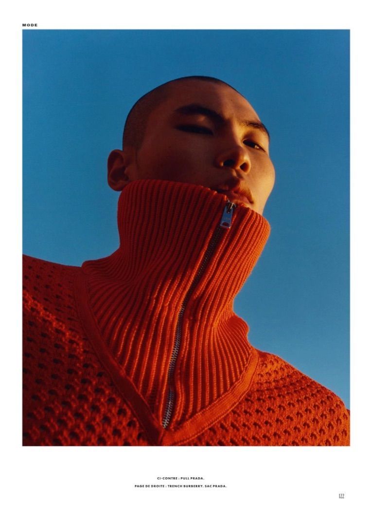 Pop Time: Jean Chang Ventures Outdoors with GQ France - Pop Time: Jean Chang Ventures Outdoors with GQ France -   11 beauty Editorial men ideas