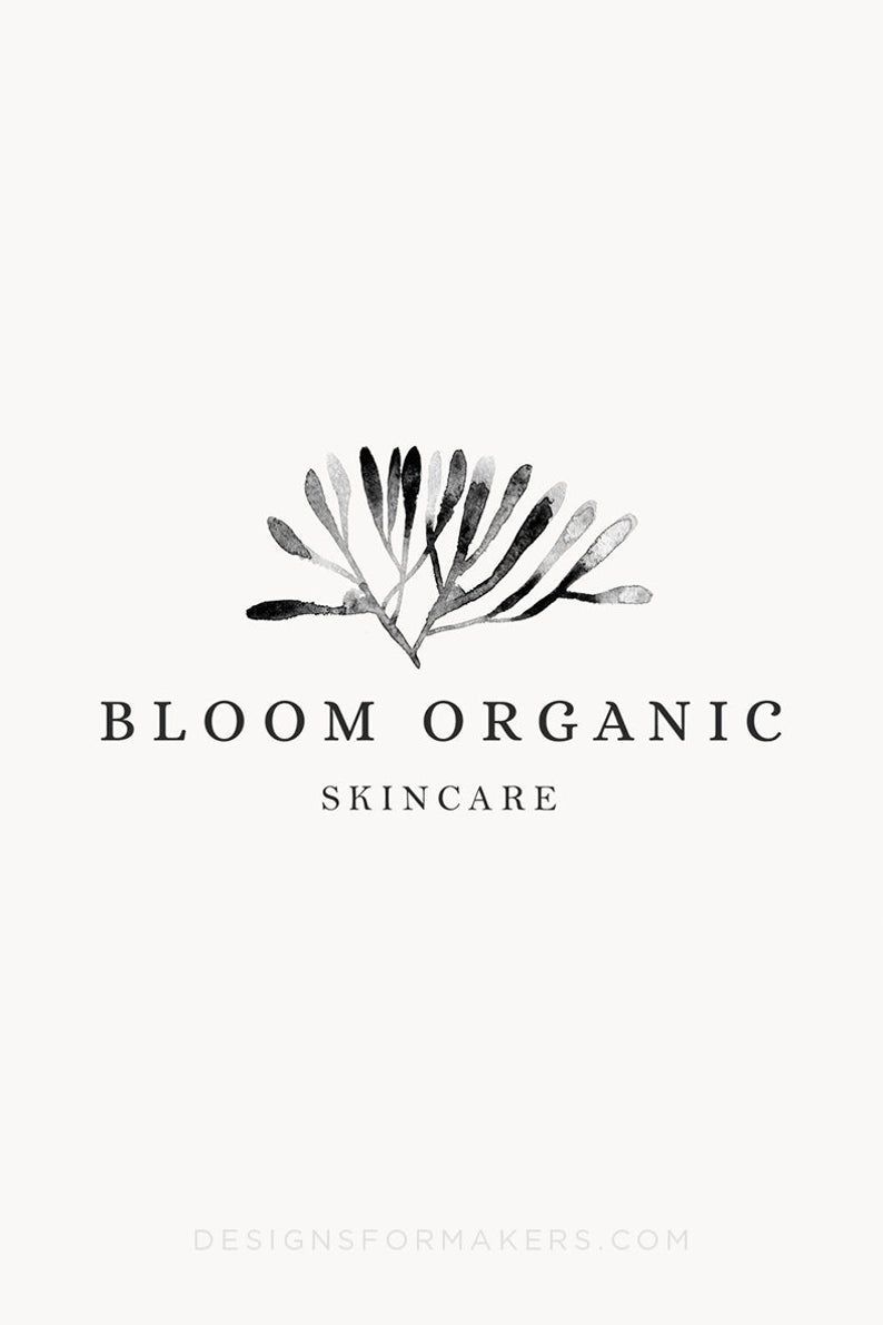Nature branding logo, Skincare, Beauty business logo, Photoshop logo, Photoshop fonts, Photoshop template, Instant download, Watercolor logo - Nature branding logo, Skincare, Beauty business logo, Photoshop logo, Photoshop fonts, Photoshop template, Instant download, Watercolor logo -   11 beauty Logo skincare ideas