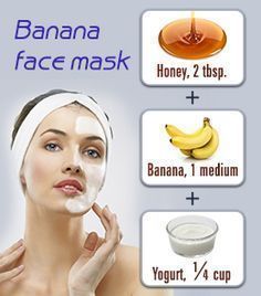 11 Easy Banana Face - 11 Easy Banana Face -   11 diy Face Mask yogurt ideas