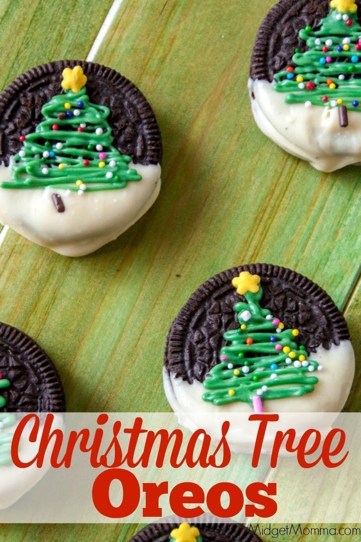 Christmas Tree Oreos - Christmas Tree Oreos -   11 diy Food oreo ideas