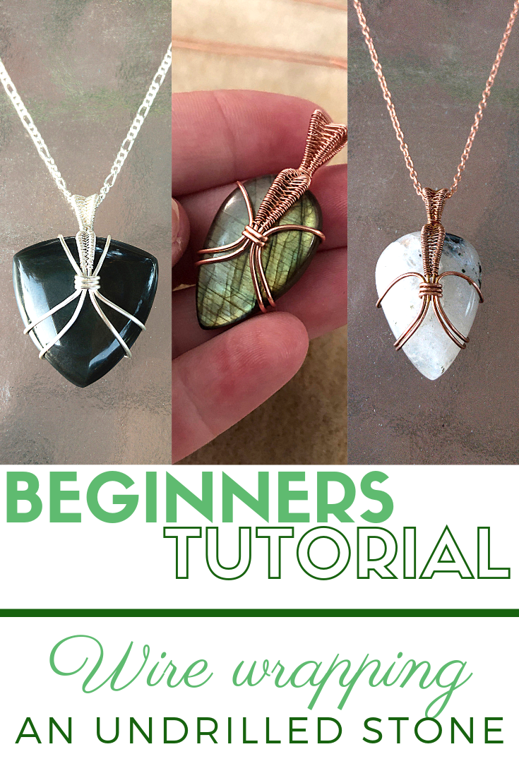 Wire Wrap an Undrilled Stone - Beginner's Wire-Wrapping Tutorial PDF, Easy Step by Step Jewelry Maki - Wire Wrap an Undrilled Stone - Beginner's Wire-Wrapping Tutorial PDF, Easy Step by Step Jewelry Maki -   11 diy Jewelry step by step ideas