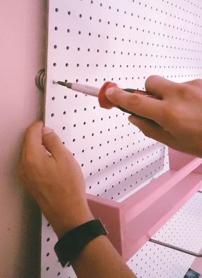 DIY Peg Board Sewing Room Organizer — Sirena Patterns - DIY Peg Board Sewing Room Organizer — Sirena Patterns -   11 diy Organizador costura ideas