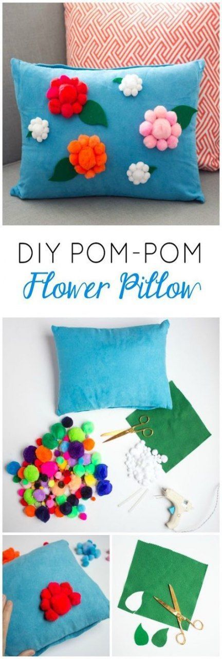 Diy Pillows For Teens Pom Poms 20 Trendy Ideas – 2019 - Pillow Diy - Diy Pillows For Teens Pom Poms 20 Trendy Ideas – 2019 - Pillow Diy -   11 diy Pillows for teens ideas