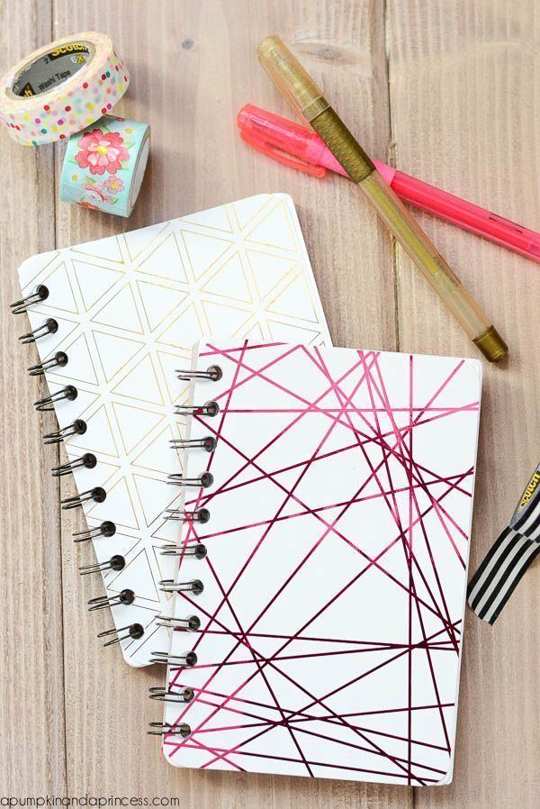 Minc Foil Mini Notebooks - Minc Foil Mini Notebooks -   11 diy Tumblr notebook ideas