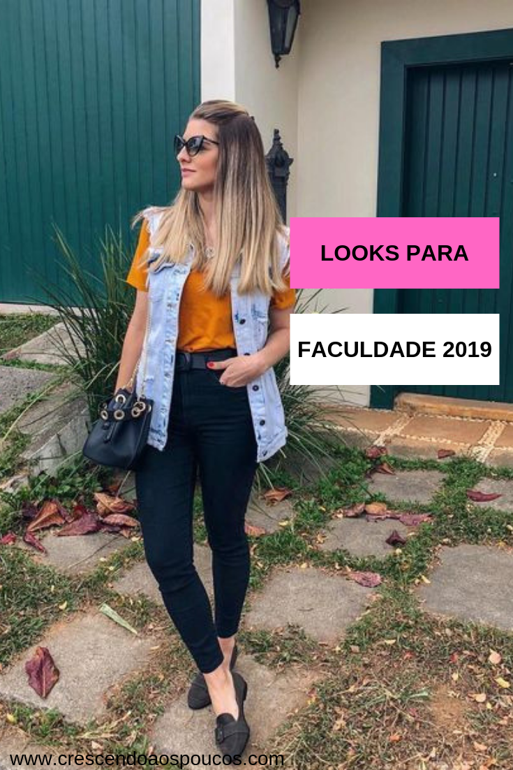 Look para faculdade 2019 - Look para faculdade 2019 -   11 style Feminino faculdade ideas