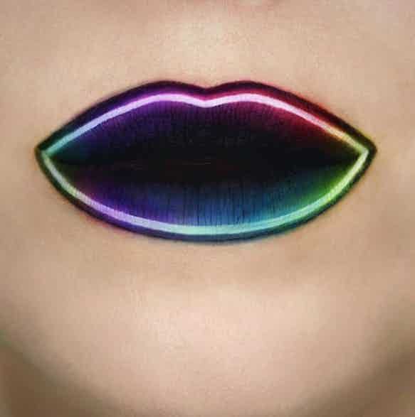 21 Insanely Intricate Lip Art Looks for Halloween Beauty - 21 Insanely Intricate Lip Art Looks for Halloween Beauty -   12 beauty Lips art ideas