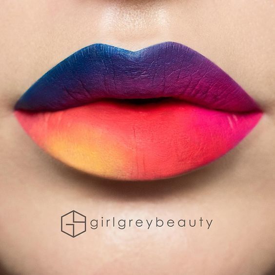 20 Jaw-Droppingly Cool Lip Art Looks That You Have to See to Believe - 20 Jaw-Droppingly Cool Lip Art Looks That You Have to See to Believe -   12 beauty Lips art ideas