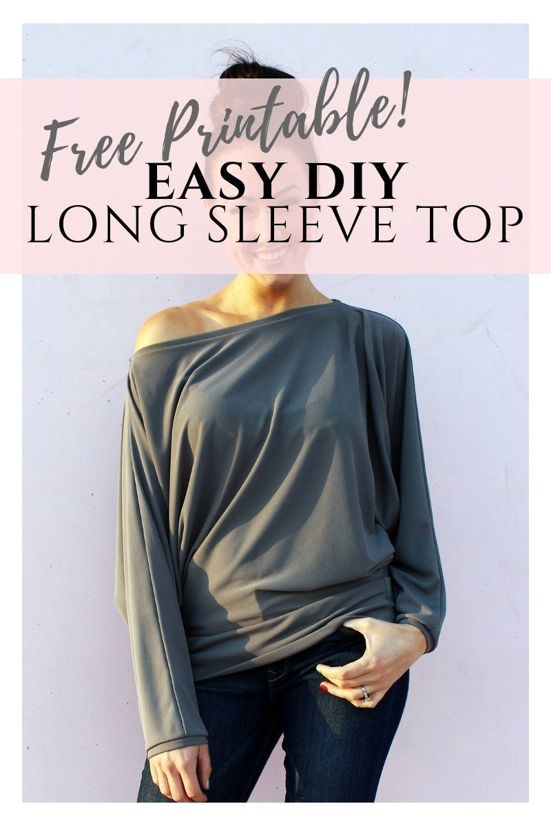 DIY Long Sleeve New Pattern Shirt - Creative Fashion Blog - DIY Long Sleeve New Pattern Shirt - Creative Fashion Blog -   12 diy Clothes winter ideas