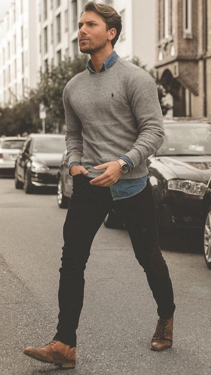 5 Cool Sweater Outfits For Men - 5 Cool Sweater Outfits For Men -   style Mens cool