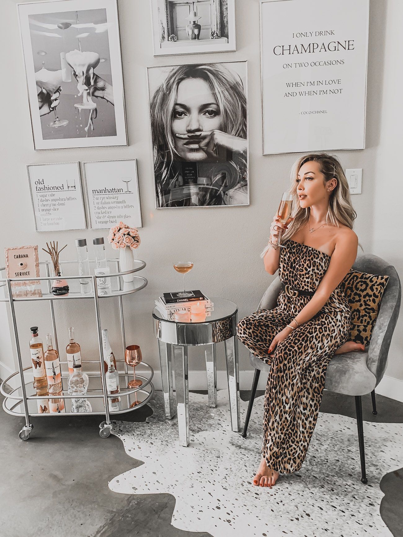 You Don't Just Need A Bar Cart... You Need A Bar Area - BLONDIE IN THE CITY - You Don't Just Need A Bar Cart... You Need A Bar Area - BLONDIE IN THE CITY -   13 beauty Bar in bedroom ideas
