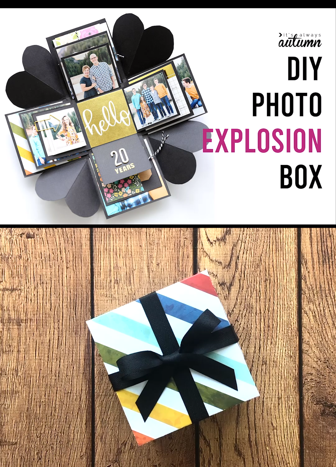 DIY Explosion Box - DIY Explosion Box -   13 diy Gifts anniversaries ideas