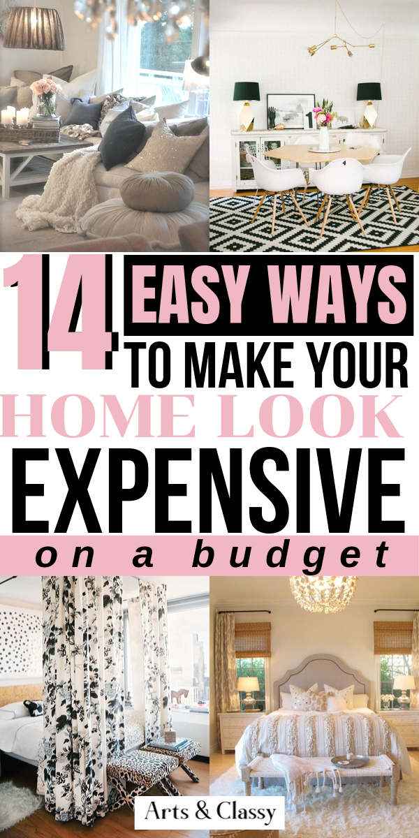 14 Ways To Make Your Home Look Expensive On a Budget - 14 Ways To Make Your Home Look Expensive On a Budget -   13 diy Home Decor for apartments ideas