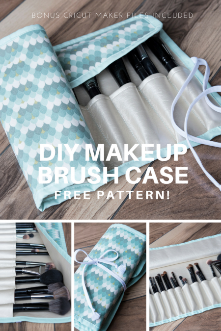 FREE Makeup Brush Carrying Case {+Cricut Files} - The DIBY Club - FREE Makeup Brush Carrying Case {+Cricut Files} - The DIBY Club -   13 diy Makeup case ideas