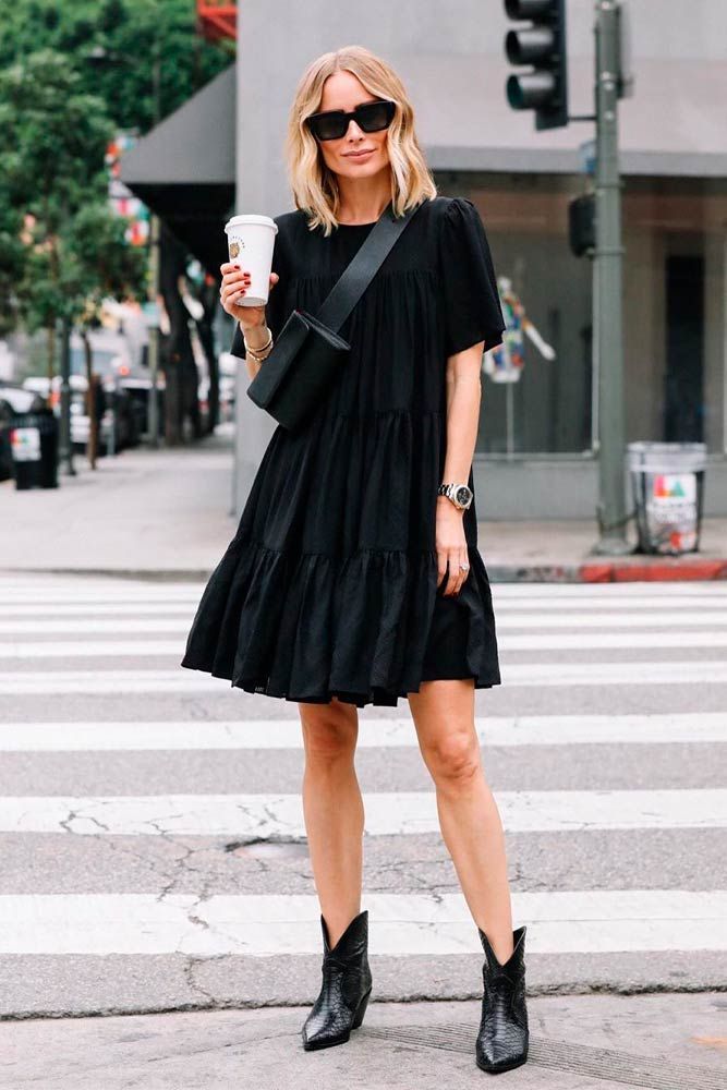 Incorporate Your Cowboy Boots Into Your Every Day Look With Style - Incorporate Your Cowboy Boots Into Your Every Day Look With Style -   13 style Black cool ideas