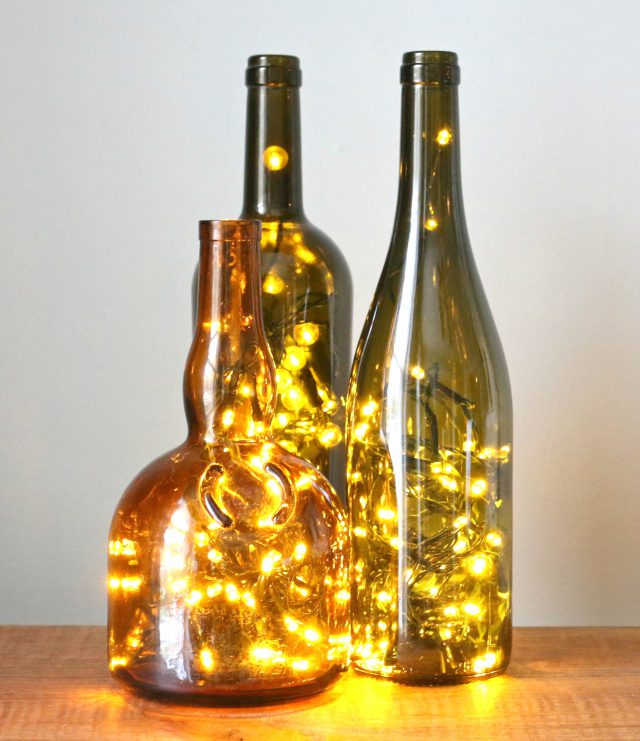 How to Put Christmas Lights in a Wine Bottle | eHow.com - How to Put Christmas Lights in a Wine Bottle | eHow.com -   14 diy Christmas Decorations wine bottles ideas