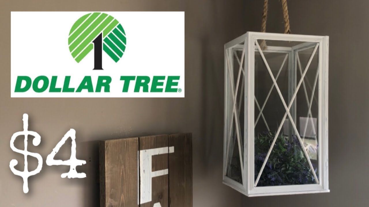 DOLLAR TREE DIY FARMHOUSE DECOR || LARGE HANGING LANTERN - DOLLAR TREE DIY FARMHOUSE DECOR || LARGE HANGING LANTERN -   14 diy Dollar Tree lantern ideas
