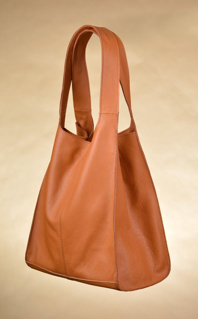 Huge Genuine Leather Broad Shopper Urban Style Camel Color - Huge Genuine Leather Broad Shopper Urban Style Camel Color -   14 diy Fashion bags ideas