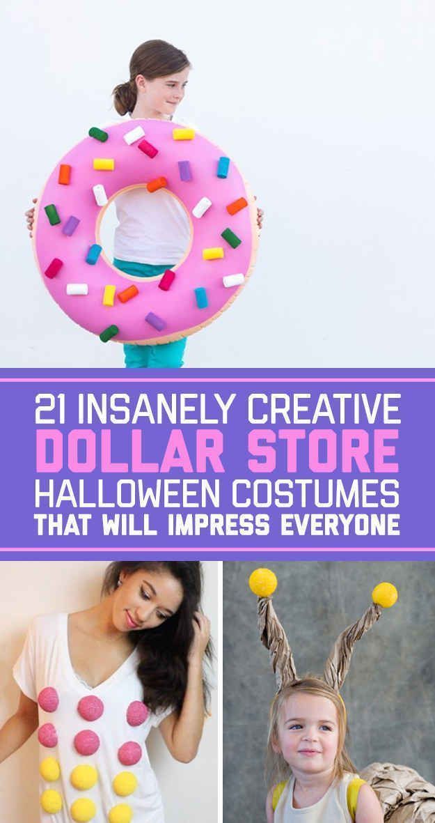 21 Insanely Cute And Simple Dollar Store Halloween Costumes That Are Gifts From God - 21 Insanely Cute And Simple Dollar Store Halloween Costumes That Are Gifts From God -   14 diy Halloween Costumes for ladies ideas
