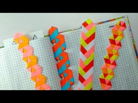 4 DIY Braided Paper Bookmarks ideas – Tutorial for Book and Cat Lovers - 4 DIY Braided Paper Bookmarks ideas – Tutorial for Book and Cat Lovers -   14 diy Paper bookmarks ideas