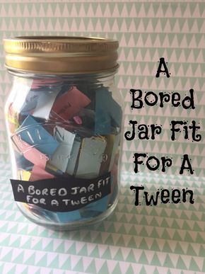 {Free Printable} A Bored Jar Fit for a Tween.... | The Diary of a Frugal Family - {Free Printable} A Bored Jar Fit for a Tween.... | The Diary of a Frugal Family -   14 diy To Do When Bored with friends ideas