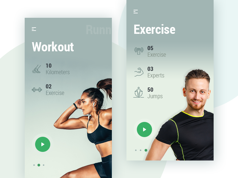 15 Ultimate UI/UX Designs of Fitness App - Get Inspired - 15 Ultimate UI/UX Designs of Fitness App - Get Inspired -   14 fitness Design concept ideas