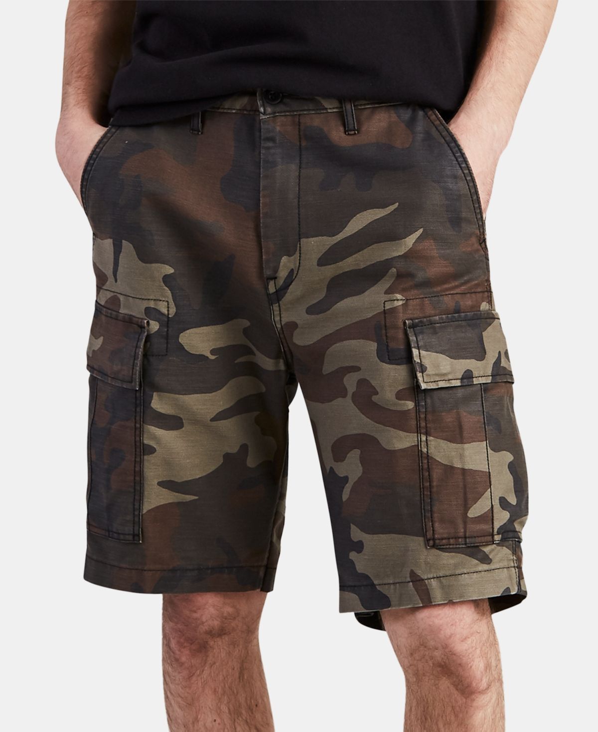 Levi's Men's Carrier Loose-Fit Cargo Shorts  & Reviews - Shorts - Men - Macy's - Levi's Men's Carrier Loose-Fit Cargo Shorts  & Reviews - Shorts - Men - Macy's -   14 fitness Outfits for men ideas