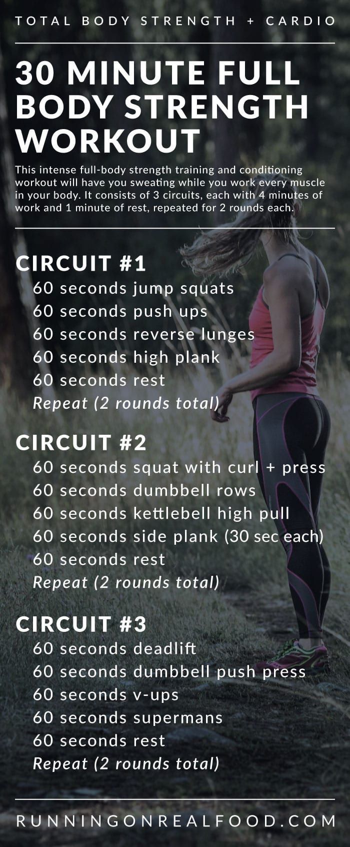 30 Minute Full-Body Strength Training Workout for the Gym - 30 Minute Full-Body Strength Training Workout for the Gym -   14 fitness Training pictures ideas