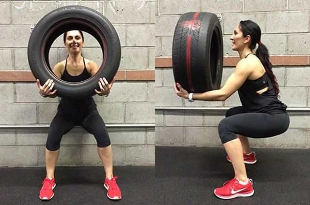14 Muscle-Building Tire-Training Moves | Livestrong.com - 14 Muscle-Building Tire-Training Moves | Livestrong.com -   14 fitness Training pictures ideas