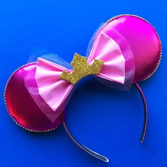 Sleeping Beauty Mouse Ears, Aurora Inspired Ears, Disney Princess Ears - Sleeping Beauty Mouse Ears, Aurora Inspired Ears, Disney Princess Ears -   sleeping beauty DIY