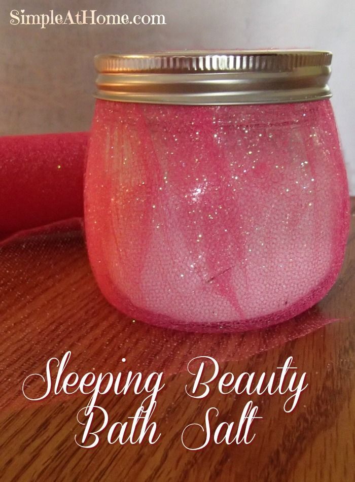 Sleeping Beauty Bath Salt DIY • Simple At Home - Sleeping Beauty Bath Salt DIY • Simple At Home -   14 sleeping beauty DIY ideas