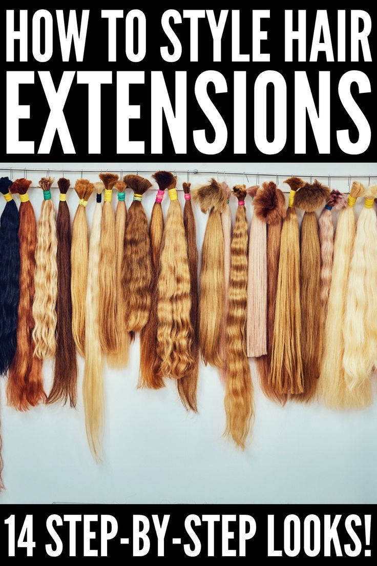 How to Style Hair Extensions: 8 Tips and Tutorials We Love - How to Style Hair Extensions: 8 Tips and Tutorials We Love -   14 style Hair extensions ideas