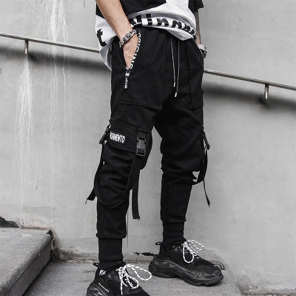 Hip Hop Men Black Harem Pants Streetwear - Hip Hop Men Black Harem Pants Streetwear -   14 style Mens black ideas