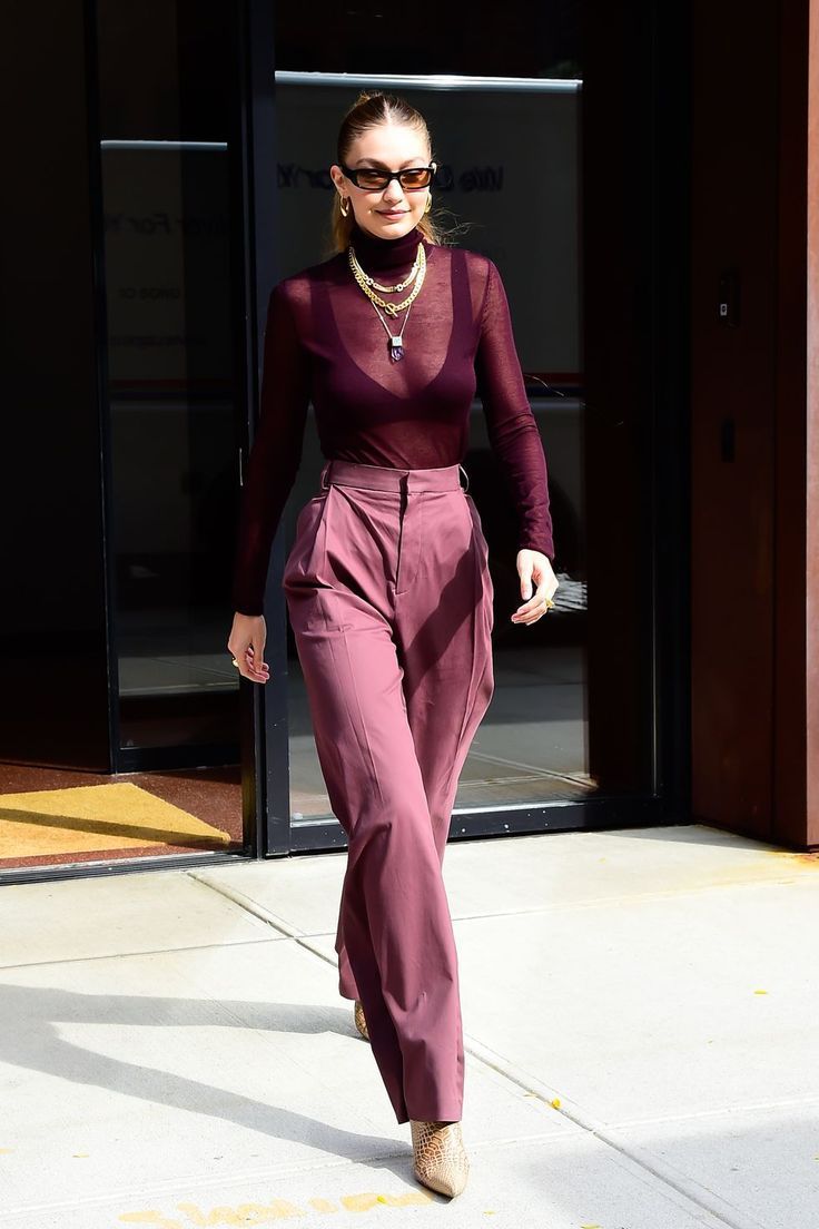 Gigi Hadid Perfectly Styles a Sheer Top For Fall | Style, Fashion, Street style - Gigi Hadid Perfectly Styles a Sheer Top For Fall | Style, Fashion, Street style -   15 beauty Fashion clothing ideas
