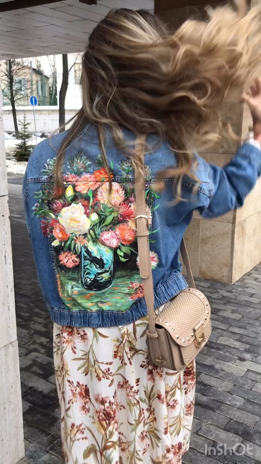 Painted custom jacket Van Gogh vase of carnations price for | Etsy - Painted custom jacket Van Gogh vase of carnations price for | Etsy -   15 beauty Fashion clothing ideas