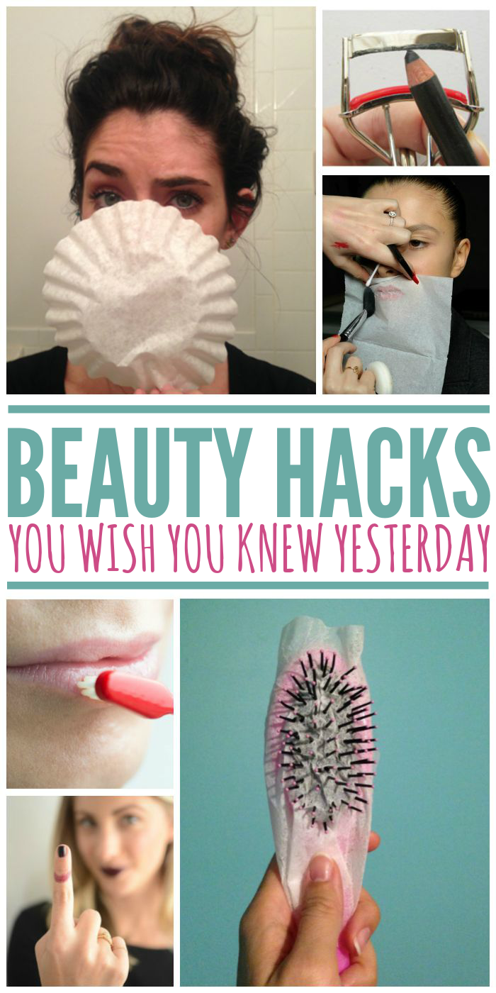 Beauty Hacks You WISH You Knew Yesterday - Beauty Hacks You WISH You Knew Yesterday -   15 beauty Hacks ideas